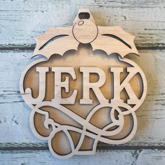 Inappropriate Arabesque Ornament - Jerk