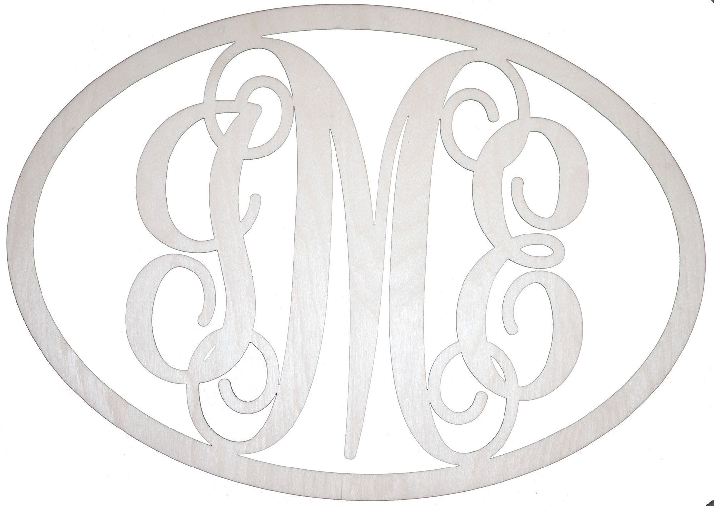 Monorgam Oval - Bucktooth Designs