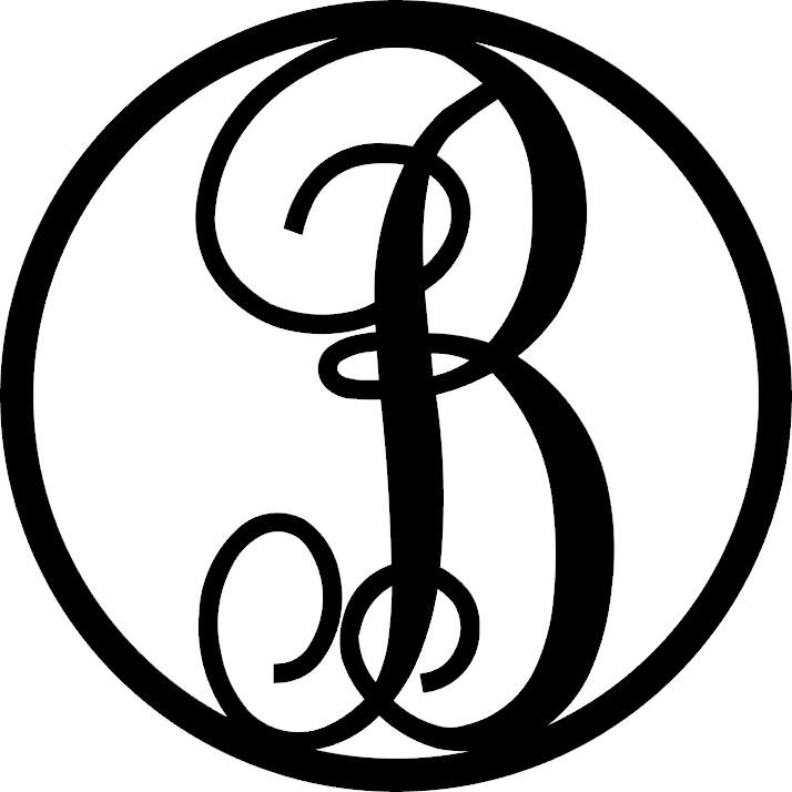 Single Letter Monogram - Bucktooth Designs