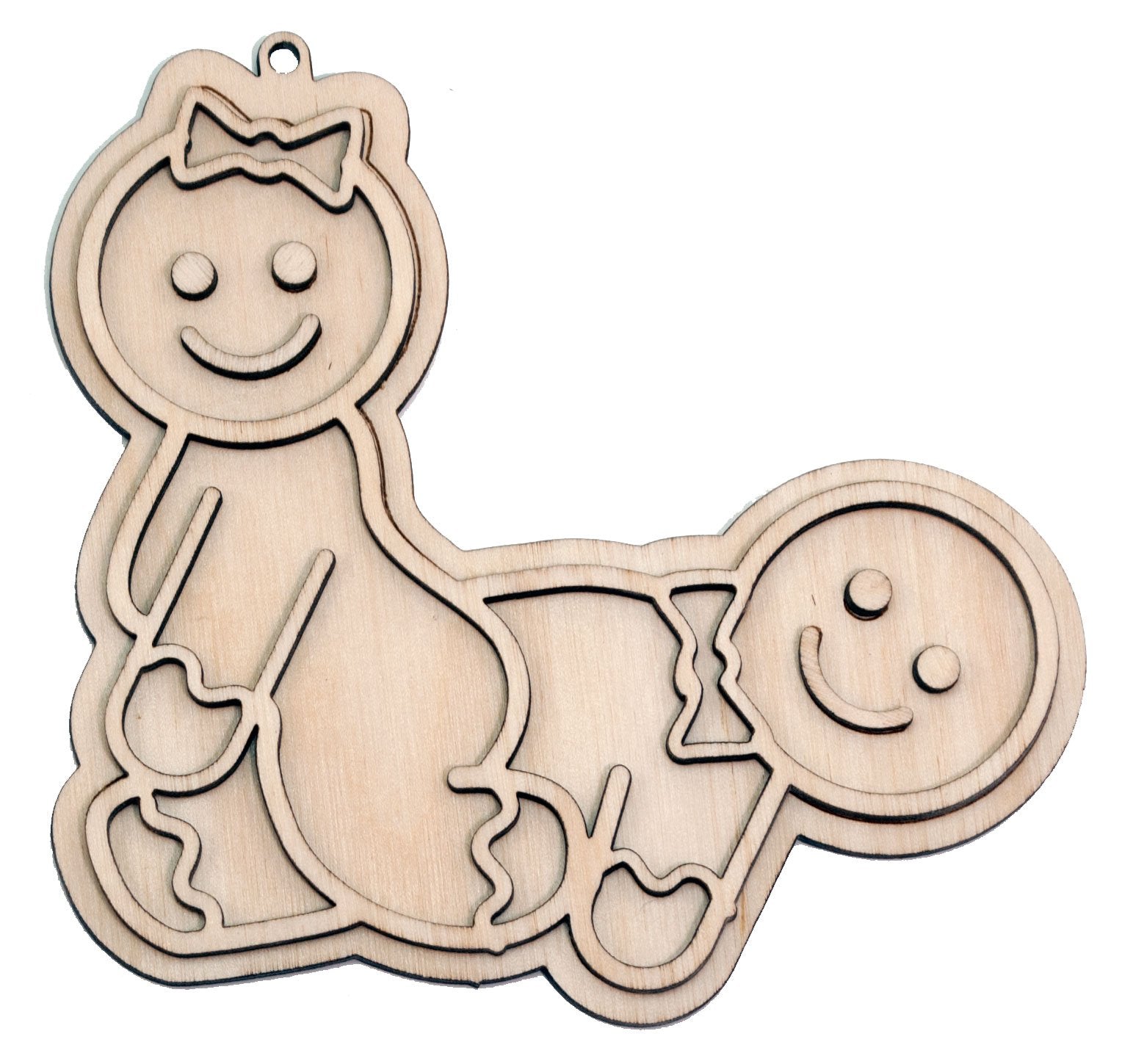"Reverse Cowgirl" Naughty Ornament - Bucktooth Designs