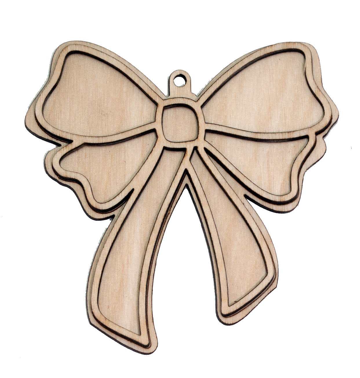 "Ribbon" Ornament - Bucktooth Designs