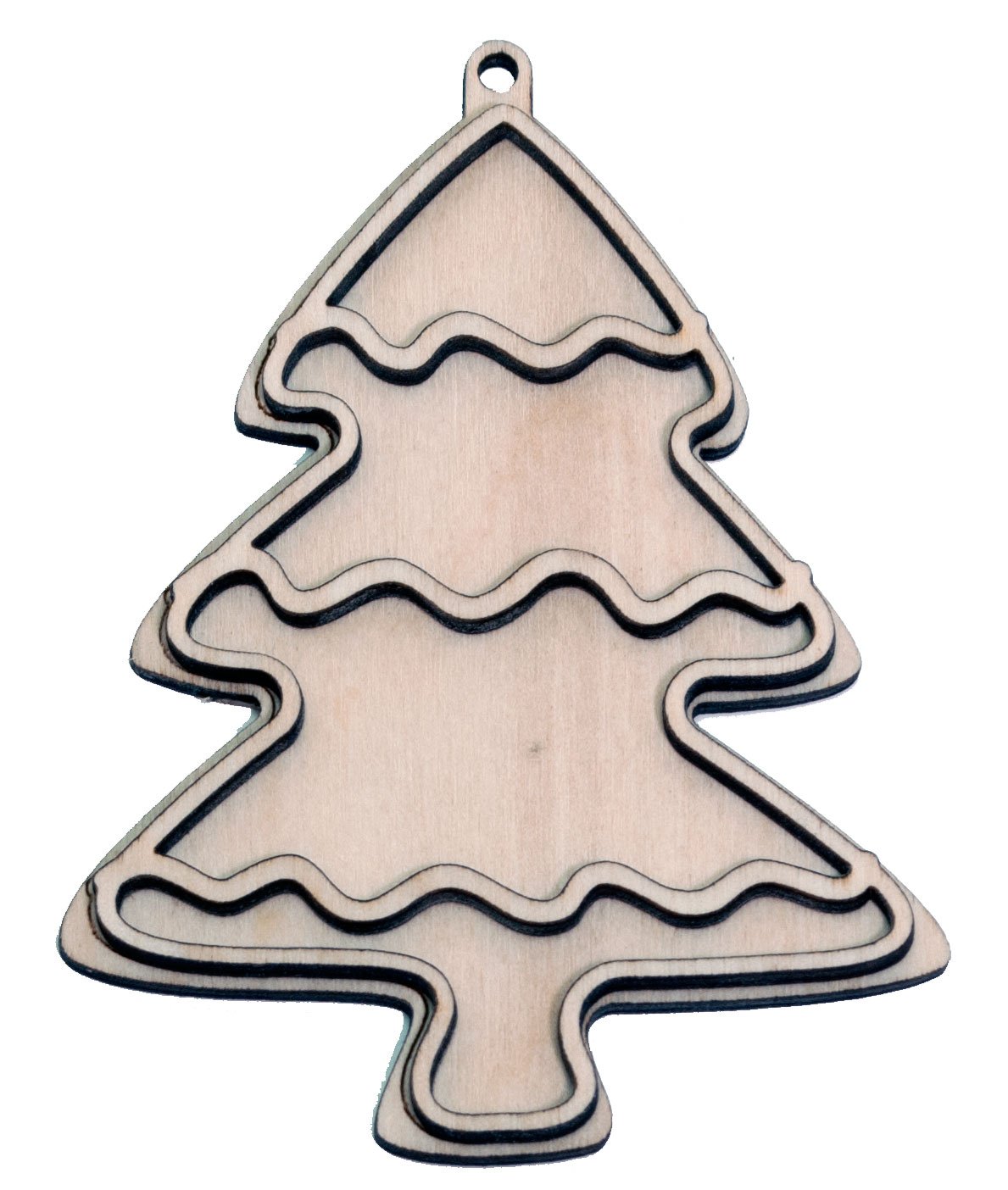 "Tree" Ornament - Bucktooth Designs
