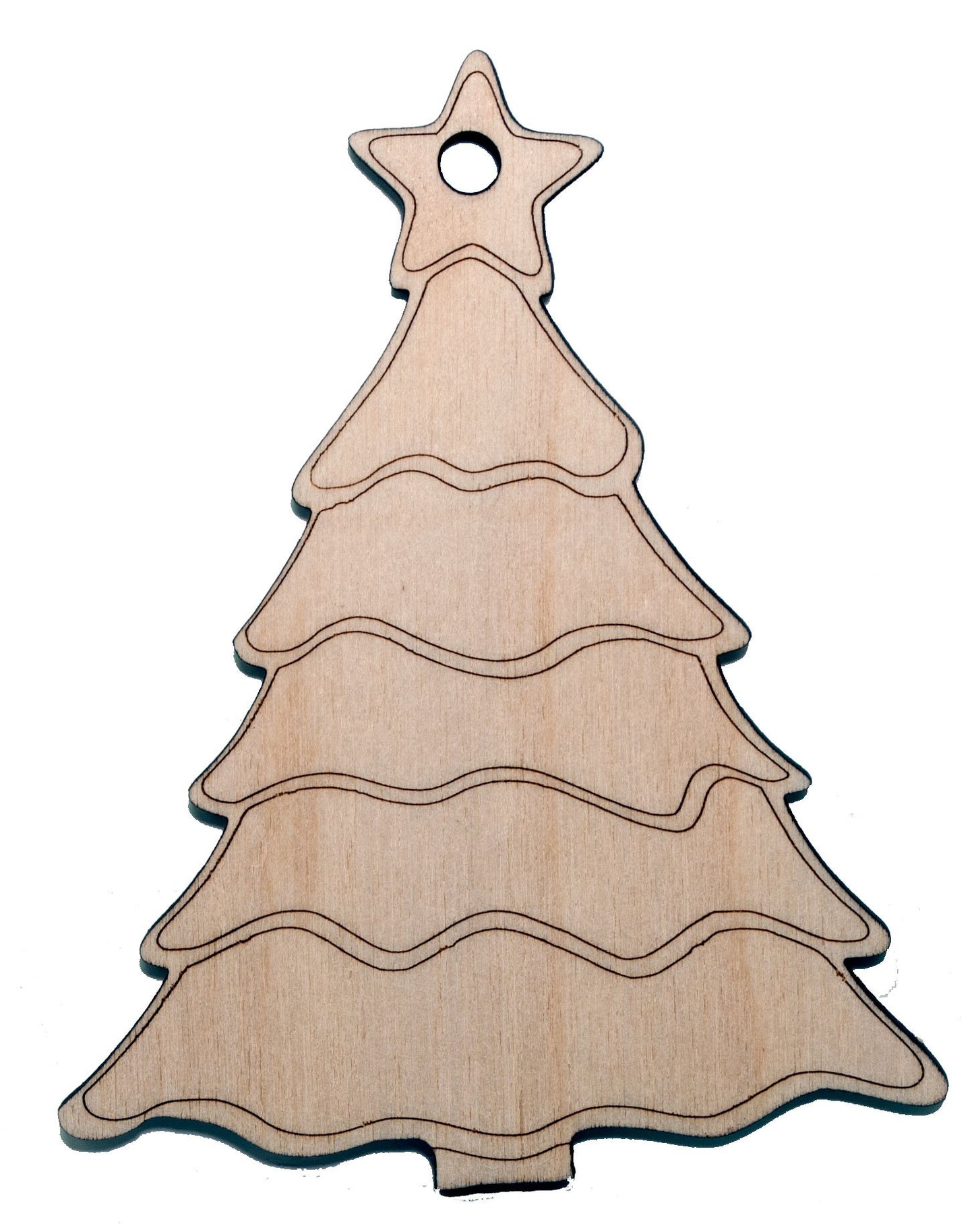 Christmas Tree Ornament - Bucktooth Designs