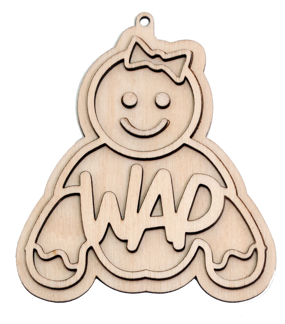 "WAP" Naughty Ornament - Bucktooth Designs
