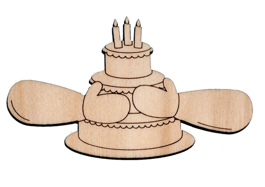 Gnome Arms - Birthday Cake - Bucktooth Designs