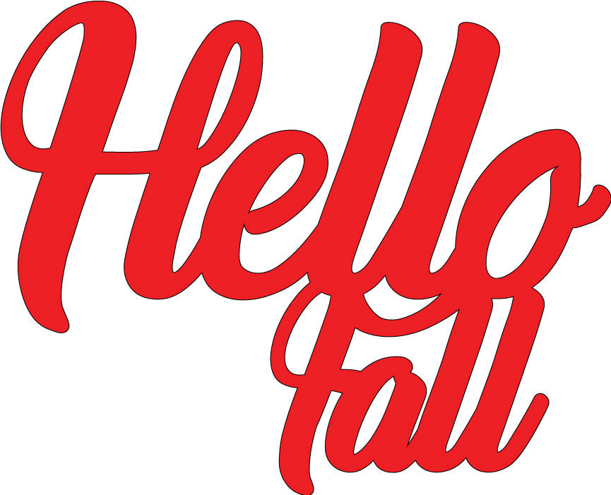 Hello Fall 1 Words for rounds