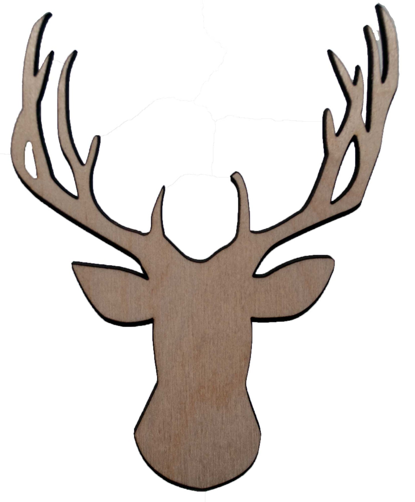 Reindeer or buck outline 1 - Bucktooth Designs